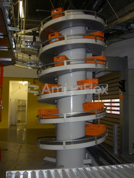 All-purpose spiral conveyor for medium to large products